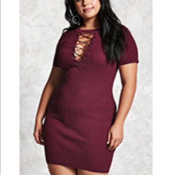 plus size sexy sweater dress